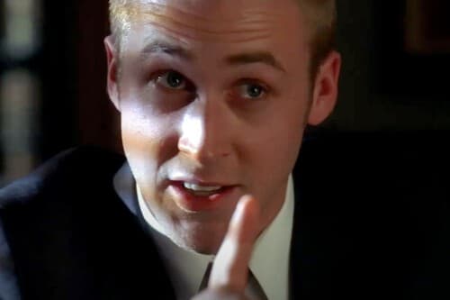 Ryan Gosling admite que hizo una de sus peores interpretaciones en esta película: "No hice un buen trabajo porque estaba muy ocupado observándole" 