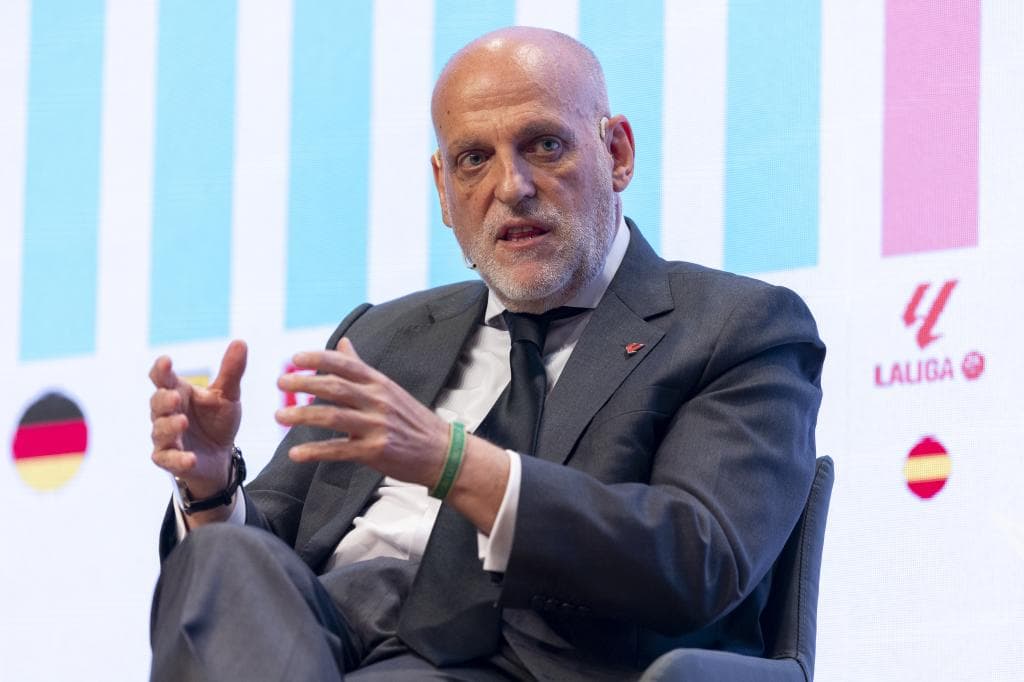 Javier Tebas: "No me gusta la idea de la quinta plaza europea, pero voy con los españoles"