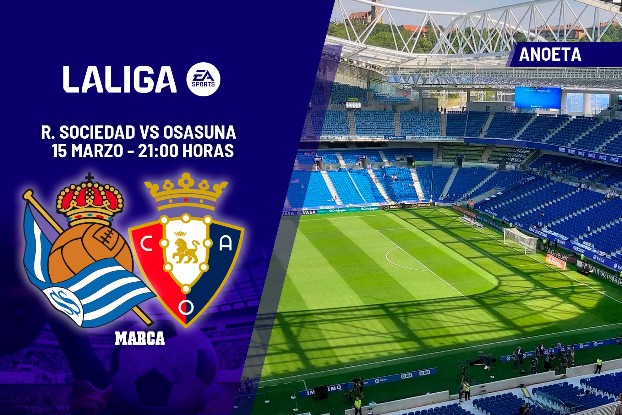 Real Sociedad - Osasuna | La cuerda de Europa se agarra en Anoeta: previa, análisis, pronóstico y predicción