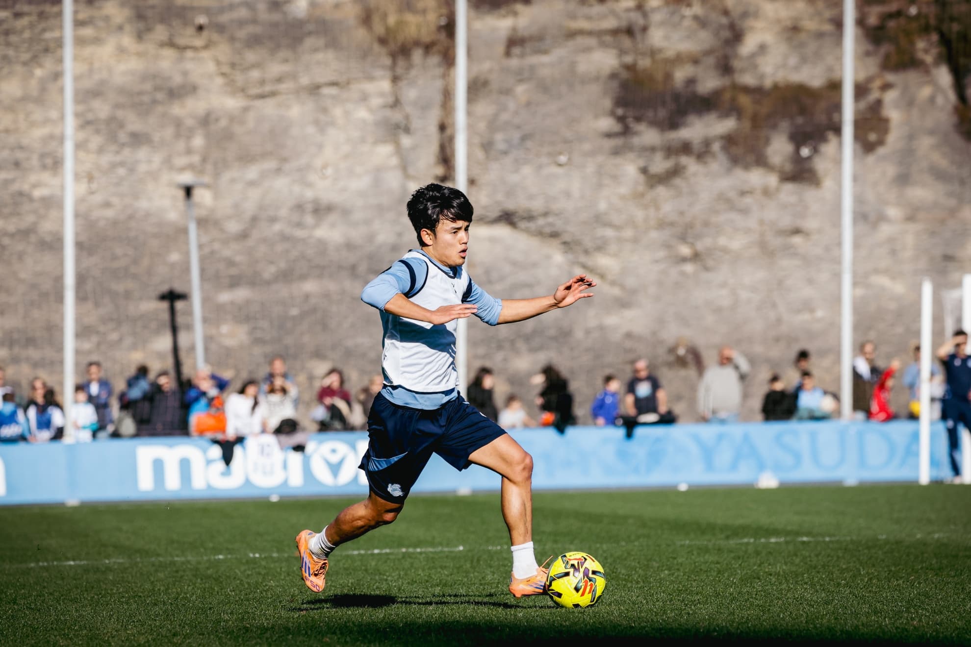 Kubo: "Estoy bastante bien, espero poder jugar contra el Levante"