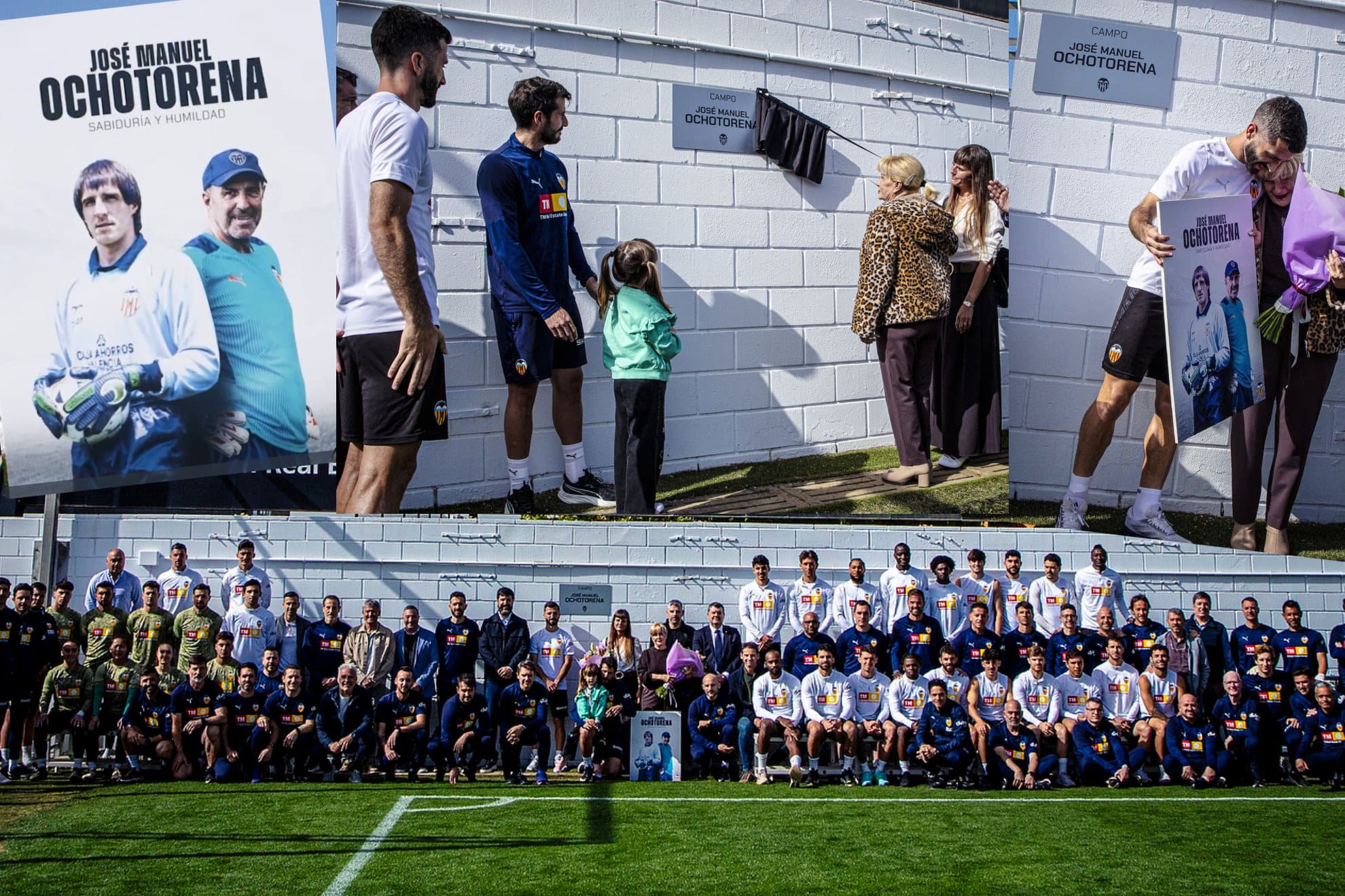 El Valencia pone el nombre de José Manuel Ochotorena al campo principal de entrenamiento