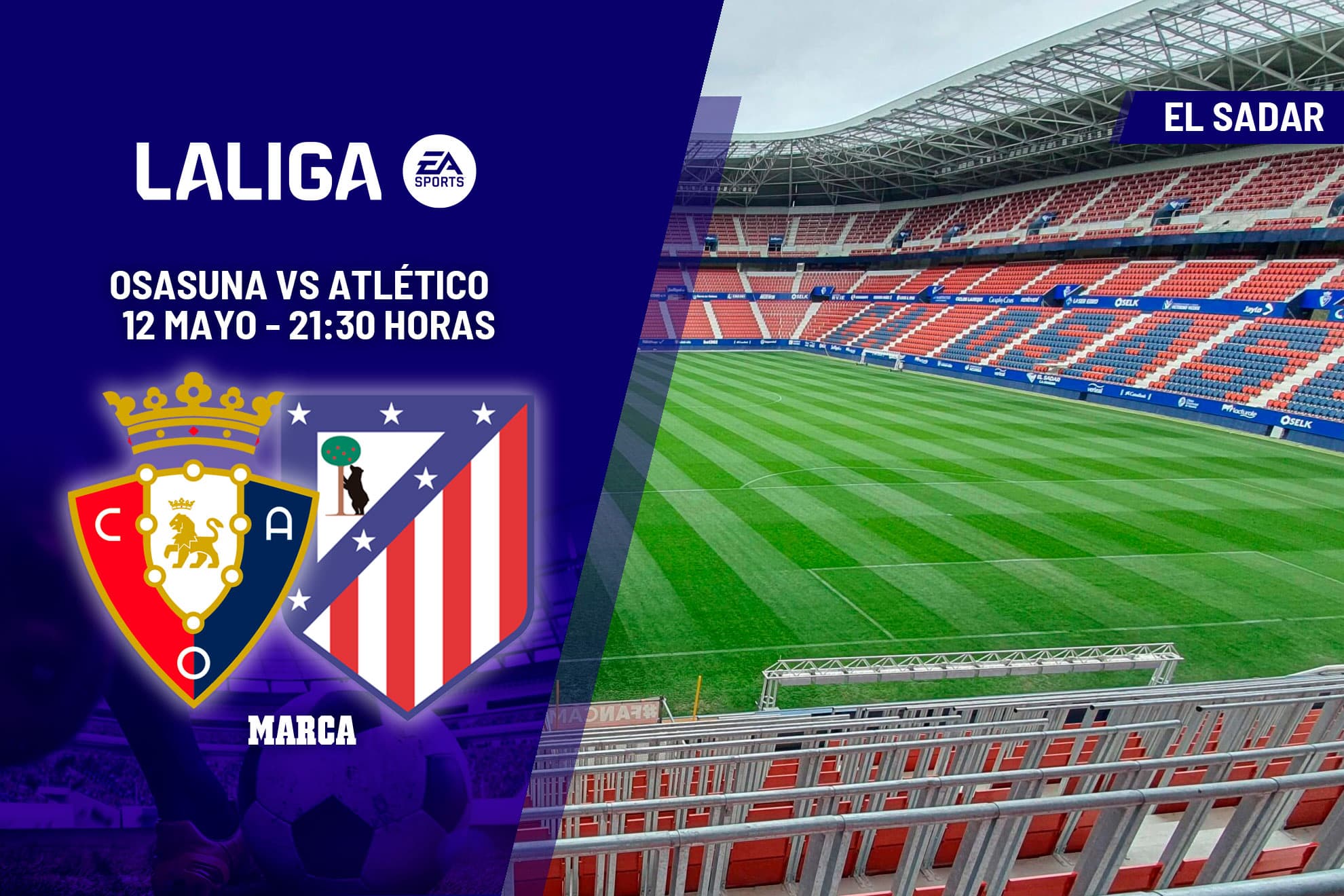 Osasuna-Atlético: Mira Europa, mira Segunda
