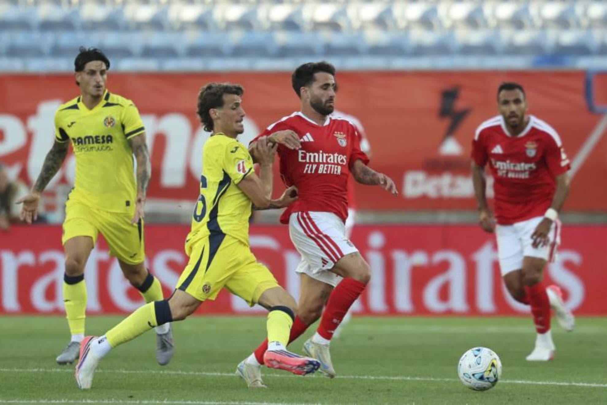 El Villarreal se estrena en pretemporada con derrota ante el Benfica