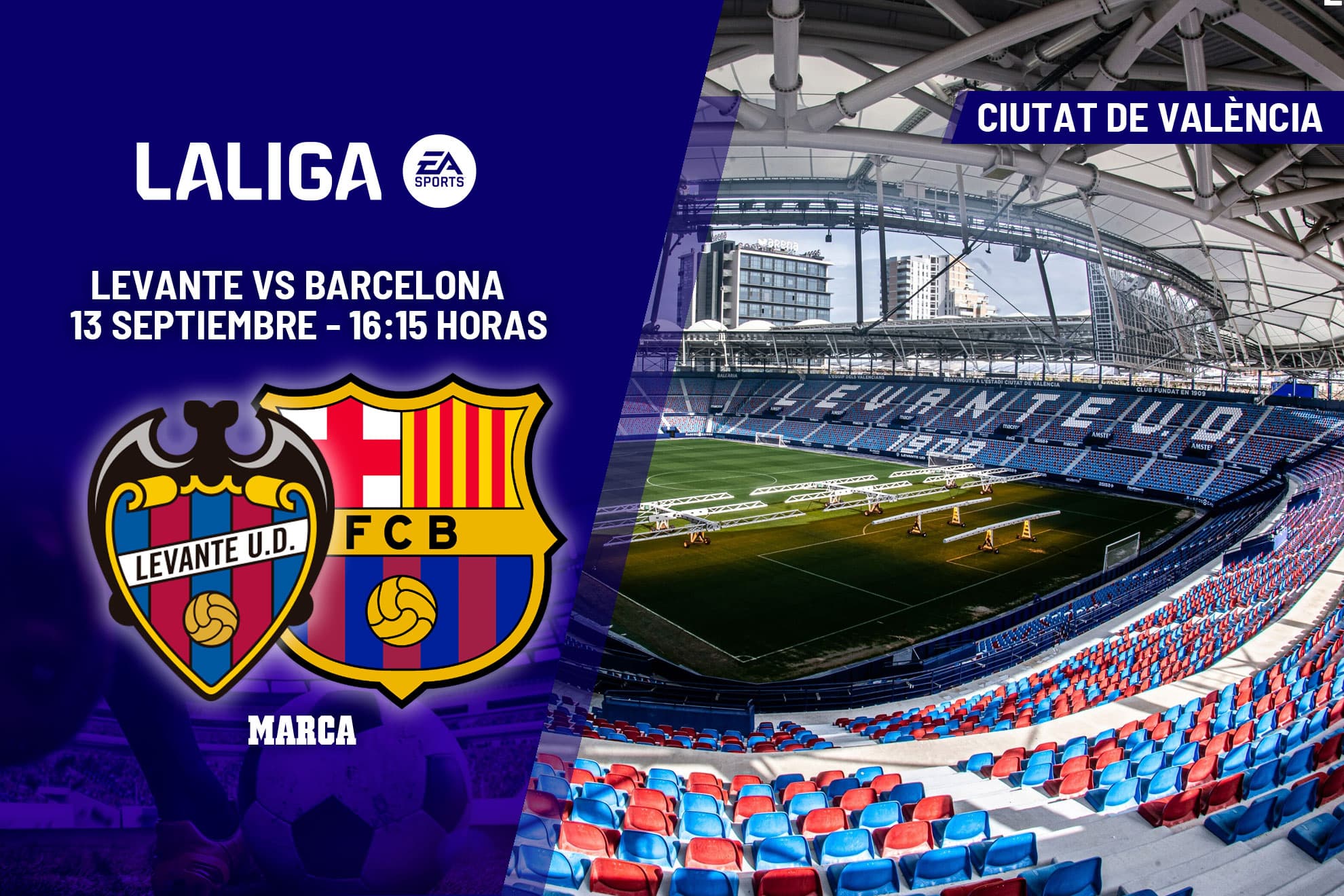 Levante - Barça: Los culés, a por la 'manita' de LaLiga