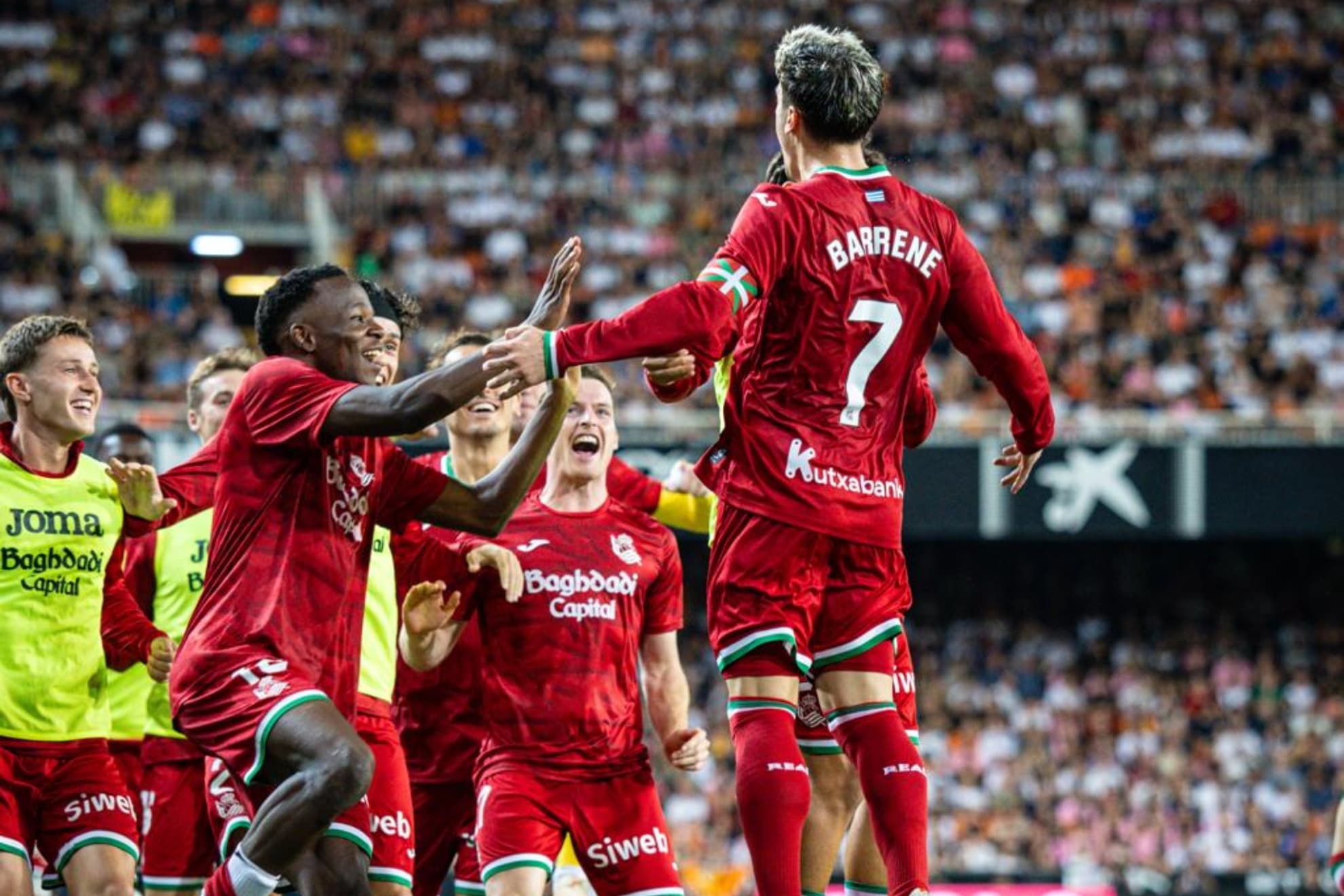 'Barrene', golazo como un triple ganador